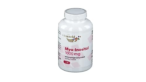 vitaworld Myo-Inositol hochdosiert - 1000mg pro Kapsel, der besondere Botenstoff, vegan, 120 Kapseln