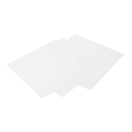 PATIKIL 3Stk Aluminiumoxid Keramik Blatt Viereckig Kühlkissen Isolierblatt Hohe Festigkeit für MOS Transistor 100x100x0.5mm(4x4x0.02")