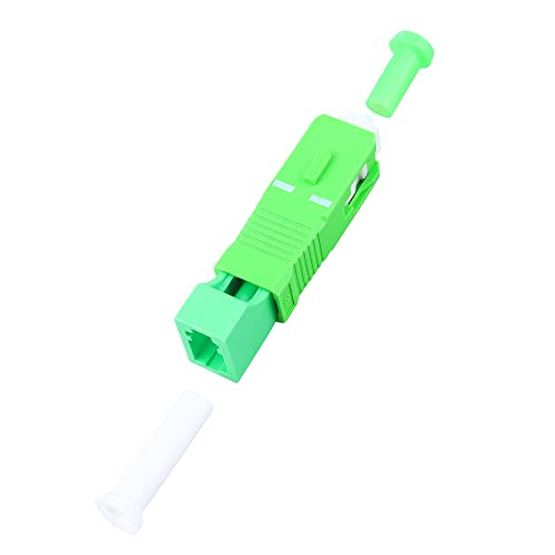 SC APC Stecker auf LC APC Buchse Faser Hybrid Adapter SM 9/125um Anschluss