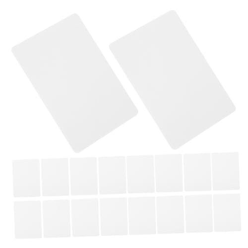 Gadpiparty 20 Stück Blankokarten Doppelseitig Beschichtet Pvc-visitenkarten Starkes Design Für Den Persönlichen Geschäftsdruck