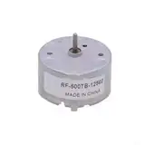 DC Motor RF 500TB 12560 für Alarmgeräte und Spritzmaschinen, Breite Spannungskompatibilität (3V 12V), Leichtlaufleistung