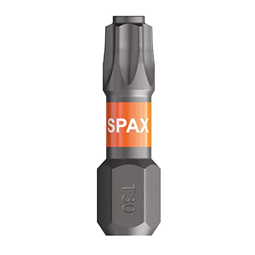 SPAX 5000009192309 Bit T-Star plus T30, 5 Stück in der Dose, 25 mm