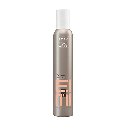 Wella EIMI Extra Volume Schaumfestiger - Haarschaum für extra Volumen - schützt vor Hitze und Austrocknung - starker Halt ohne zu Verkleben und Beschweren - 1 x 300 ml