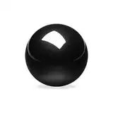 Perixx PERIPRO-303GBK Kleiner Trackball, 34 mm Ersatzball für PERIMICE-517/520/717/720 und M570, Glänzend Schwarz