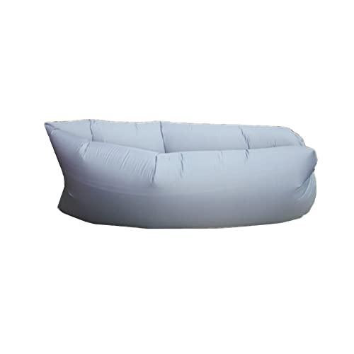 Surwin Wasserdichtes Aufblasbares Sofa Tragbares Luft Sofa Aufblasbare, Air Lounger, Luftsofa Luftsack Für Outdoor, Strand, Reisen, Party, Camping Gadgets (190t Polyester 230x70cm,C)