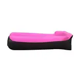 Surwin Wasserdichtes Aufblasbares Sofa Tragbares Luft Sofa Aufblasbare, Air Lounger, Luftsofa Luftsack Für Outdoor, Strand, Reisen, Party, Camping Gadgets (230x70cm,Rosenrot)