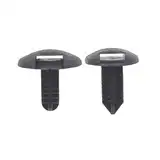 APVMFMKLTG 50 Stücke Auto nach stamm 5mm 6mm Durchmesser Loch Innenverkleidung Schwarz Kunststoff Niet(5mm 6mm Mix 50Pcs)