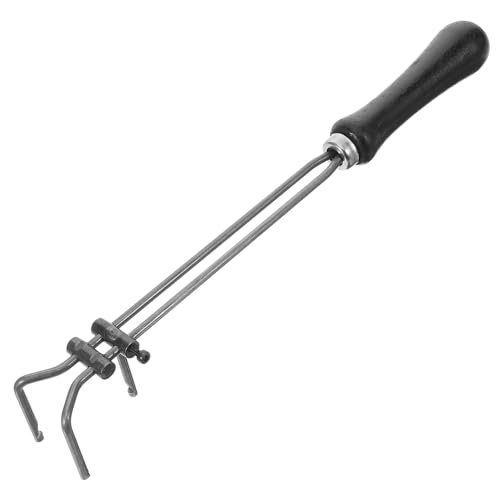 SHINEOFI Tiegelzange Kohlenstoffstahl-Schmelzofenhalter Klemme Professionelle Tiegelzange Gießereiwerkzeuge Zum Gießen Und Heben Von Tiegeln 11 51 X 1 5 Cm. 57X1. 38 Zoll