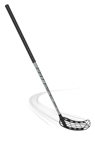 Fat Pipe Floorball Schläger COMET 33 PRO Silver (Schaftlänge 90 cm, rechte Hand oben am Schläger, sogenannter Linksausleger)