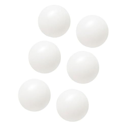 amangul 6/12 Stück kleine Kunststoff-PingPong-Kugeln, Tischtennis-Kugeln, Training, Tischtenniskugel, Outdoor-Sportzubehör