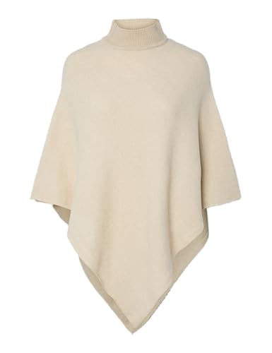 Pcfortuna High Neck Poncho Noos Bc