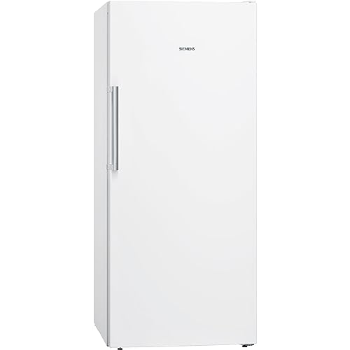 Siemens GS51NAWCV iQ500 Gefrierschrank, 161 x 70 cm, 289 L, noFrost nie wieder abtauen, bigBox Platz für großes Gefriergut, varioZone flexible Glas-und Schubladen