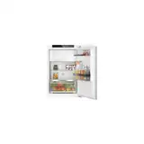 Bosch KIL22ADD1 Serie 6 Einbau-Kühlschrank mit Gefrierfach, 88 x 56 cm Nische, 119 L Kühlen + 15L Gefrieren, VitaFresh XXL, Hochstabile Türeinsätze, Eco Airflow, LED-Beleuchtung