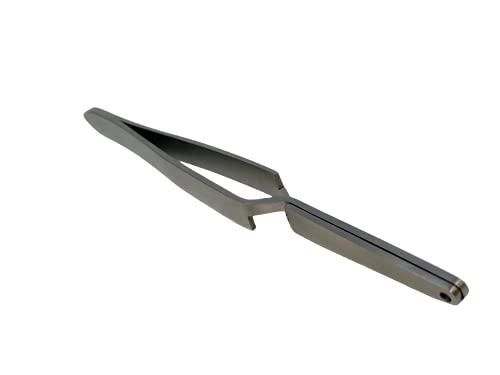 NEU INKgrafiX® Kugelhalter Pinzette 2 - Edelstahl - IG58379 - Piercing Kugel halten ab 4mm Zange Kugelhalte Tattoo DE Studio Werkzeug