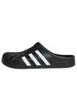 adidas Unisex Adilette Clogs RUTSCHEN, Core Black/Cloud White/Core Black, 47 EU