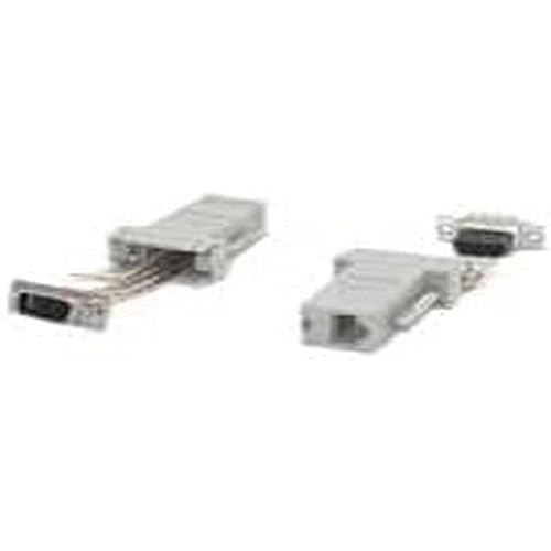 StarTech.com DB9 auf RJ45 Modular-Adapter - Stecker/Buchse - Seriell Adapter DB-9 / RJ-45 - St / Bu