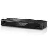 Panasonic DMR-BST760AG Blu-Ray Player und Recorder mit Twin HD DVB-S Tuner, 500 GB Festplatte, 4K Upscaling, Ultra HD, Simultanaufnahme, Smart Ready, Schwarz