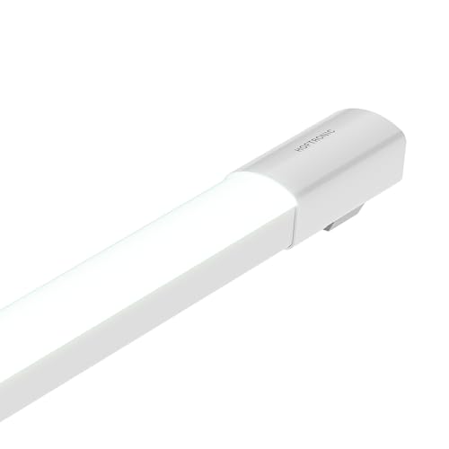 HOFTRONIC LED Feuchtraumleuchte 120cm IP65-36W 3600 Lumen - 6500K Tageslichtweiß - Flimmerfrei - Ultraflach 32mm - Kellerleuchte, Nassraumleuchte - Feuchtraum Wannenleuchte