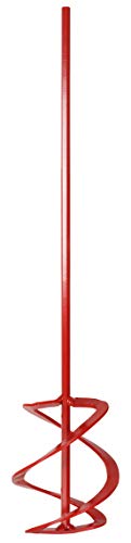 Connex Wendelrührer - Ø 90 x 500 mm - Sechskant-Schaft - Geeignet für Estrich, Mörtel & Putze - Mischgut bis 10 kg - Für 10 mm Bohrfutter/Mörtelrührer/Rührquirl/Rührkorb / COX782386