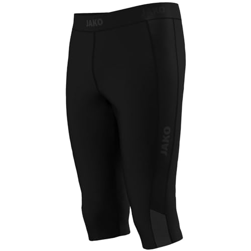 JAKO Running - Textil - Hosen kurz Power 3/4 Tight Kids schwarz 164
