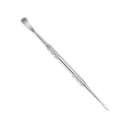 Lmyzcbzl Wachs Schnitzwerkzeug, Edelstahl Wachs Schnitzerei Werkzeug, Doppelseitiges Sculpting Tool, Modellierwerkzeuge, Ton Wachs Schnitzwerkzeug, für Bildhauerei, Skulpturen, DIY