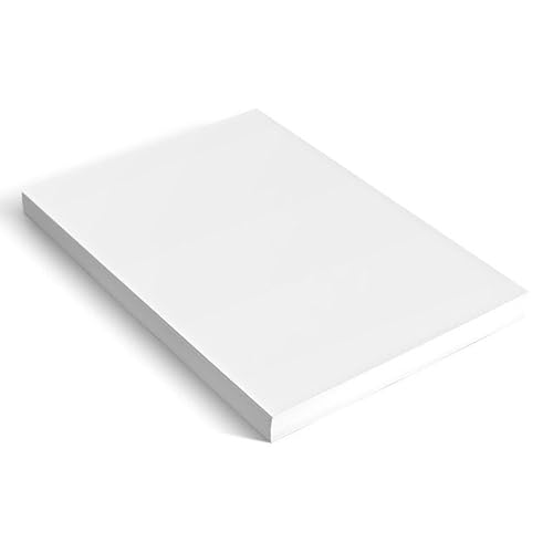 A4 Card White, 50 Blatt 300gsm white Cardstock,A4 Dickes Papier zum Drucken,Zum Basteln, Heimwerken, für Hochzeiten, Einladungen usw.(210 x 297 mm)