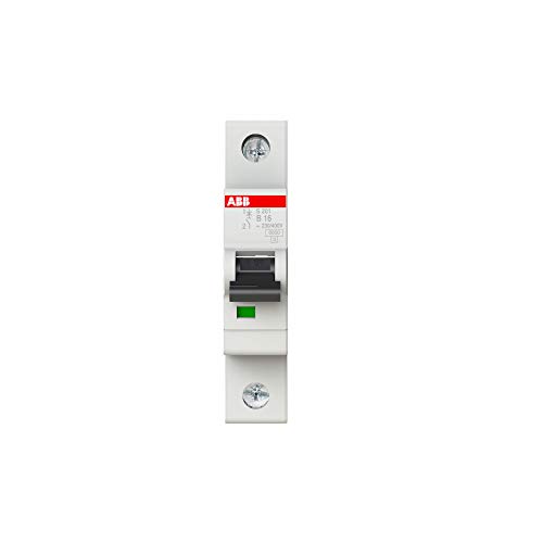 ABB S200 Leitungsschutzschalter Typ B, 1-polig 16A System Pro M Compact DIN-Schienen-Montage