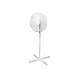 ito electronics ito Standventilator 40 cm Durchmesser weiß-oszillierend + 3 Geschwindigkeiten einstellbare Höhe/Verstellbarer Neigungswinkel, 40 x 14 x 125 cm