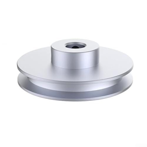 Aluminium-V-Nut-Riemenscheiben für 6 mm Riemen, Außendurchmesser 20 mm bis 80 mm, gefräst für reibungslosen Betrieb (20)