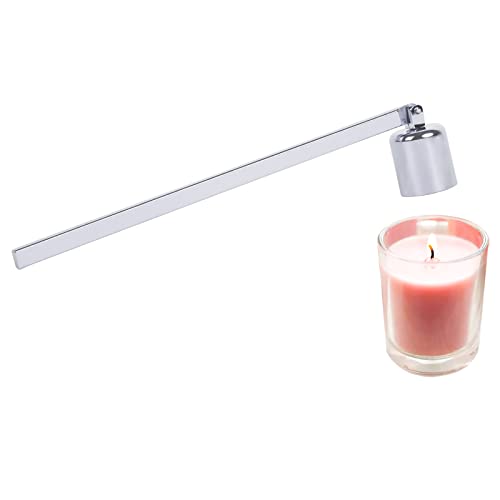 Lollanda Kerzenlöscher, Kerzenlöscher Edelstahl, Kerzen Ausmachen, Dochtlöscher Candle Extinguisher, Candle Snuffer mit Griff Kerzenwerkzeug