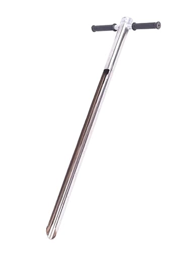 Bodenprobensonde aus Edelstahl, 100 cm Länge, Bodenprobenentnahme aus Edelstahl zur Bodenprobenentnahme, Pflanzenpflege, Garten, Rasen, Bauernhof(ID25MM/0.98IN)