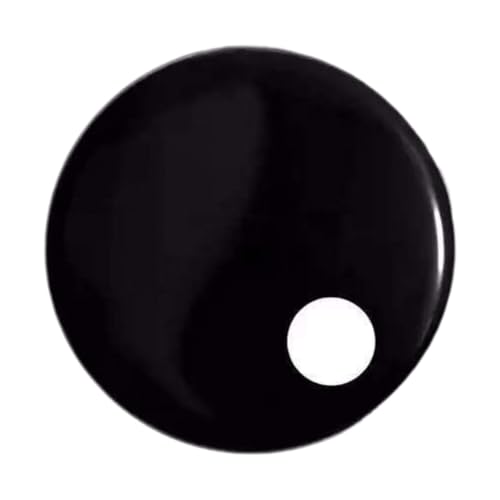 Folpus Bassdrum Resonanzfell, Metall Drum Zubehör für Verschiedene Musikstile, 20 in