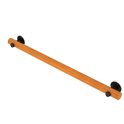 VVEROGJS Massivholztreppengeländer gegen die Wand, rutschfeste, sichere und barrierefreie Armlehne für ältere Menschen, Heim-Innengriff (Size : 80cm)