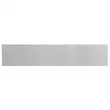 Prime-Line MP4837 Tür-Trittplatte, 15,2 x 86,4 cm, Nickel satiniert, 1 Stück