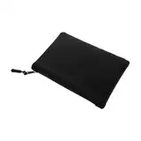 SHINEOFI feuerfeste Aktentasche Geldbeutel mit Reißverschluss Taschen für Rechtsdokumente kreditkarte guthaben karte brieftasche Aktenhalter feuerfeste Tasche Feuerfestes Fiberglas Black