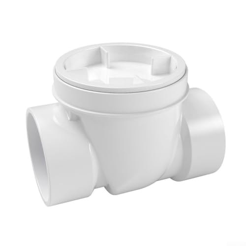Abwasserkontrolle mit zuverlässiger PVC-Rückwasserabflussschutzvorrichtung (7,6 cm)
