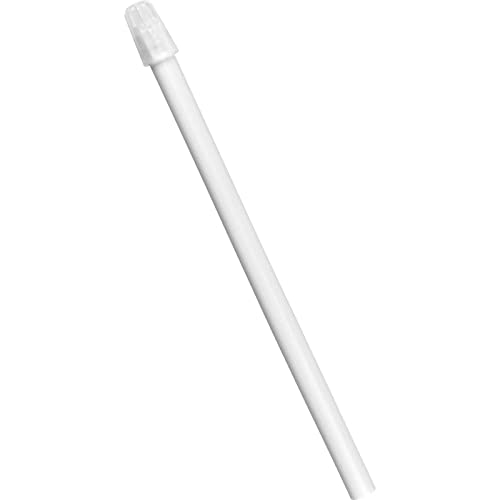 Wellsamed wellsaliva Speichelsauger, Einmal Dentalsauger, Einweg Dental Absauger, Sauger mit abnehmbarer Kappe, Länge 12,5 cm, weiß