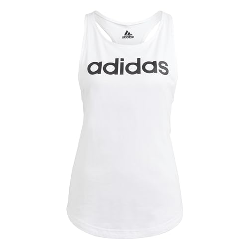 adidas Damen T-shirts Gl0567 T Shirts, Weiß / Schwarz, L EU