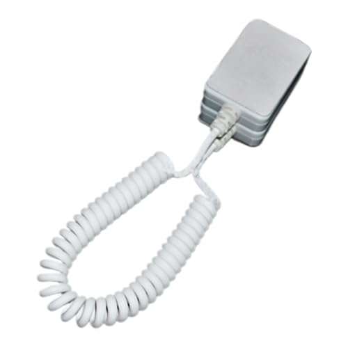 Telefon Anti -Diebstahl Lanyard, Anti -Diebstahl -Telefonband - TV -Fernbedienungshalter mit Federseilen | Eingebaute Drahtkasten, Diebstahl-Sichtkette für Tabletfernbedienung