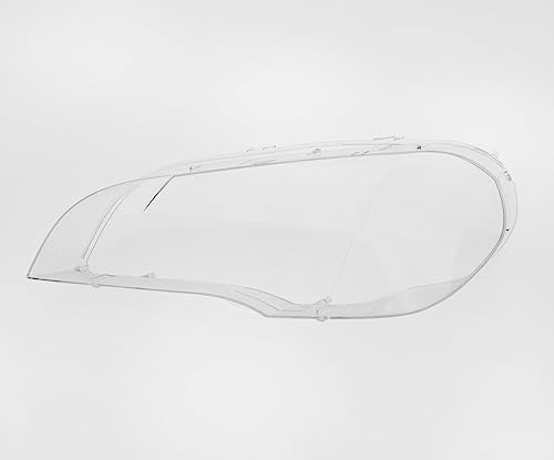 EDA PREMIUM auto Scheinwerfer glas, Streuscheibe Links Transparent passend für BMW X5 E70 2010-2013 XENON