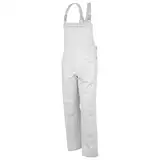 QUALITEX HIGH QUALITY WORKWEAR Latzhose-Basic 100% CO 240 G/M² Farbe Weiss Größe 66