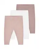 Kindsgard Leggings 3er-Pack Rosa - Größe 68 - Baby Leggings - Einfaches An- & Ausziehen - Zertifiziert nach Oeko-TEX Standard