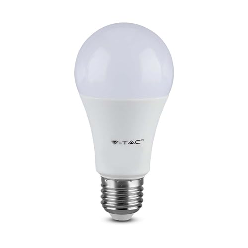 V-TAC LED Glühbirne E27 8,5W (entspricht 60W) A60, 806Lumen, 4000K - LED Lampe Neutralweiß - LED-Glühbirne, 1 Stück