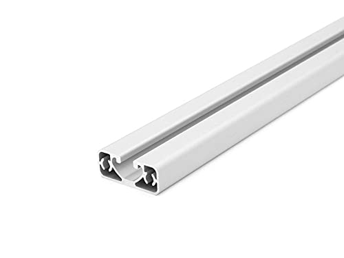 Aluminiumprofil 40x16E I-Typ Nut 8 (ultraleicht), silber eloxiert. Aluminium Profil 40x16 Alu Profil 40 x 16 Montage- Systemprofil - Standardlänge 1000mm