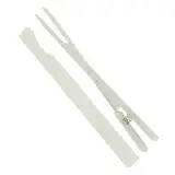 HAMPPLIES 1 Satz Klavier-tuning-werkzeuge Professioneller Stimmschlüssel Für Klavier Stimmen Zubehör Robuster Stummclip Stimmklemme Für Klavier Teile Für Klavierinstrumente Nylon Weiß