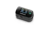 Medisana PM 100 Pulsoximeter, Messung der Sauerstoffsättigung im Blut, Fingerpulsoxymeter mit OLED-Display und One-Touch Bedienung in schwarz