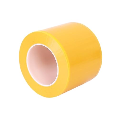 Dental-Schutzfolie 1200 Blatt, PE Einweg-Schutzfolie, Kunststoff Tattoo Schutzfolie für Dentalmaterialien Barrier Film Sticky (Orange)