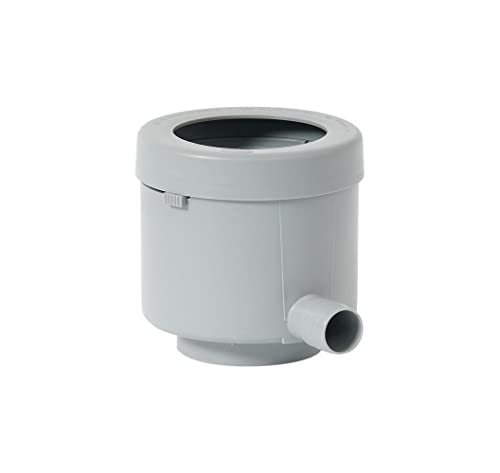 GRAF 503015 Regentonnen-Füllautomat grau Fallrohrgröße DN100 "seitlicher Abgang 1"