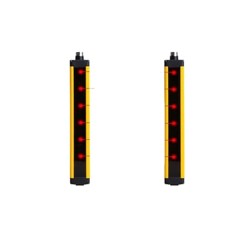 Fotoelektrischer Schutz Sicherheitslichtvorhang APS30 3/5/10M Protect Photoelektrischer Schalter Bereichssensor 20/22 Strahlen 40mm Gitter Sicherheitsgerät 24V ( Color : APS30-2440 , Size : 5M DISTANC