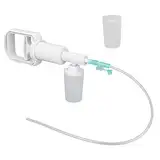 Schleimabsaugpumpe, Tragbarer Sputumsauger, Tragbare Absaugeinheit, Manuelle Schleimabsaugmaschine, Notfall-Erste Hilfe für Sputumschleim bei älteren Patienten
